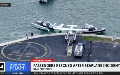 Seaplane Triggers Rescue Effort After Rough Landing in PortMiami